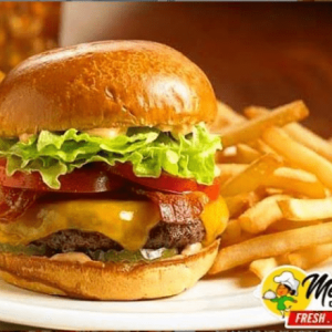 Beef Burger + Fries